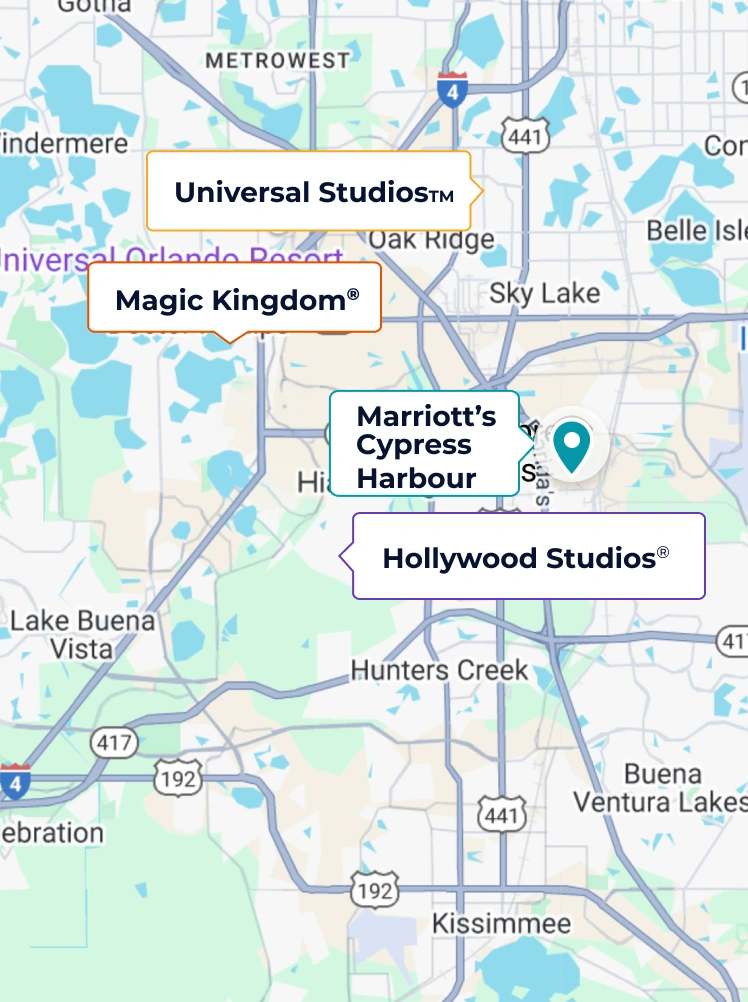 Cypress Harbour Mobile Map